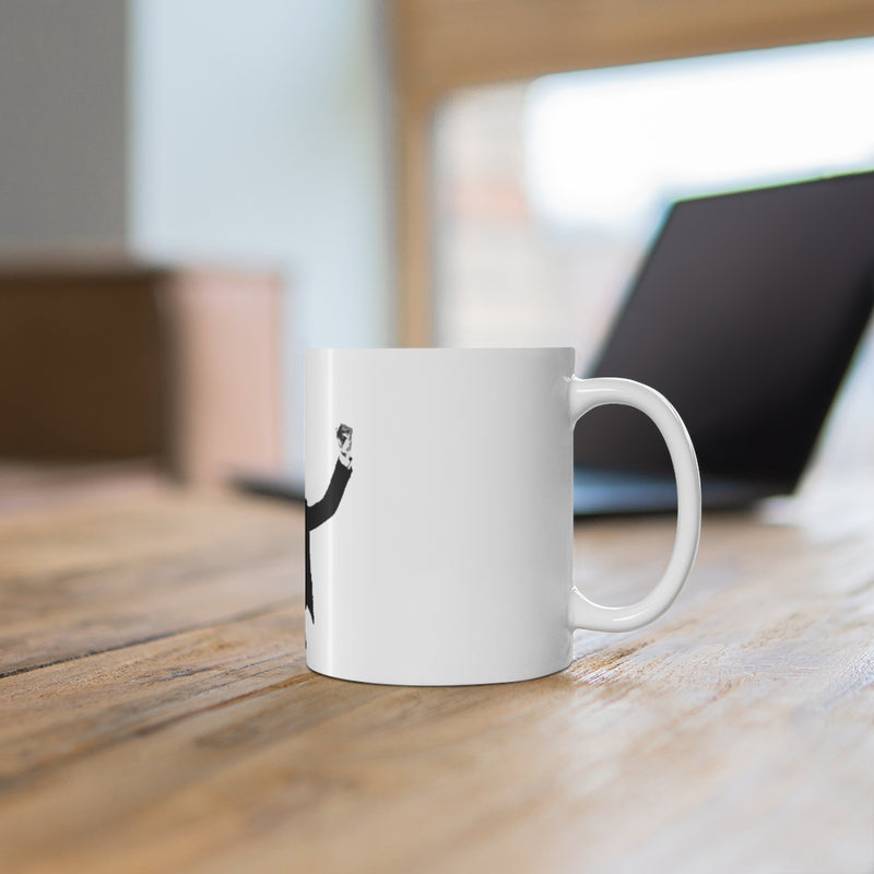 Pineapple Head Ceramic Mug