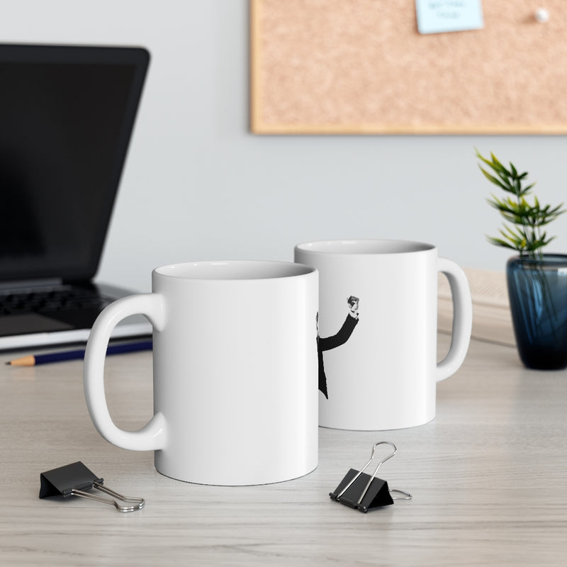 Pineapple Head Ceramic Mug